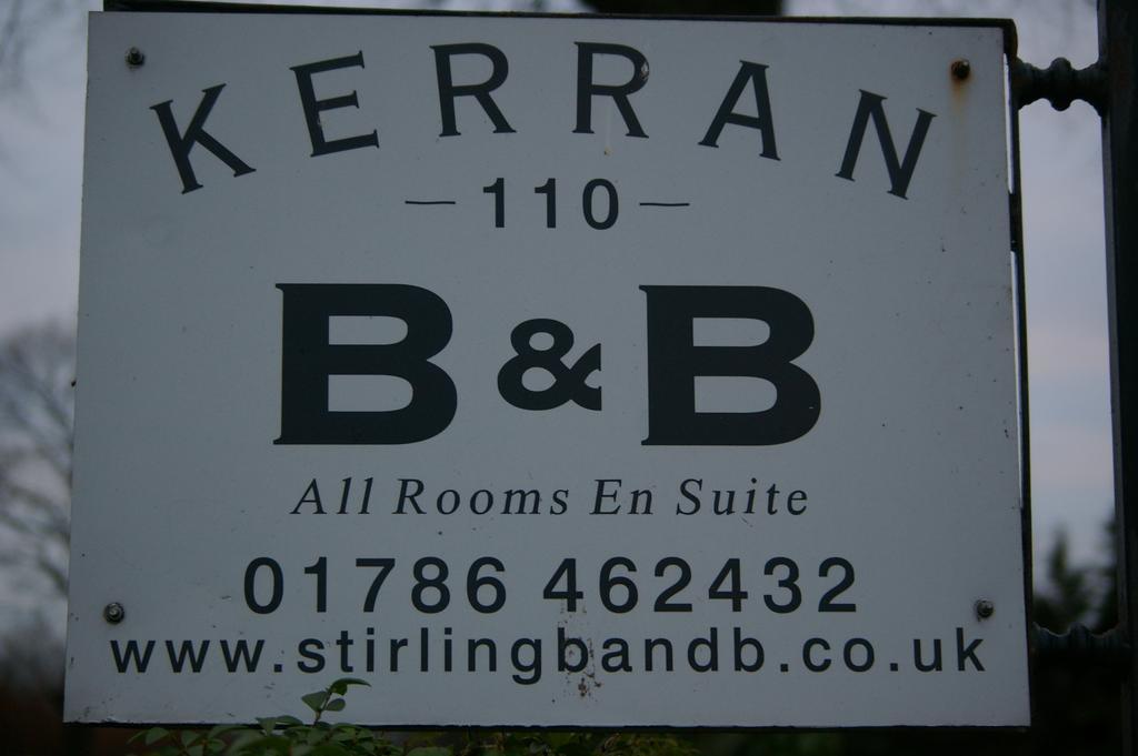 Kerrann B&B Stirling Exteriör bild